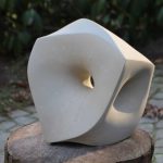 67 Drei Eingänge, Kalksandstein H35cm B32cm (verkauft),
entstanden 2014