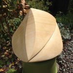 34 Schwundvolle Linien, Kalksandstein H25cm B37cm (verkauft),
entstanden 2013