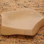 104 Schale, Baumberger Kalkstein, H10cm B30cm L40cm
entstanden2018