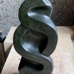 126 Paragraph, Serpentin opal, H34cm B18cm, verschenkt
entstanden 2020